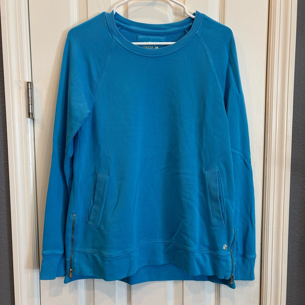 Lilly Pulitzer Beachcomber Pullover in Formentera Turquoise